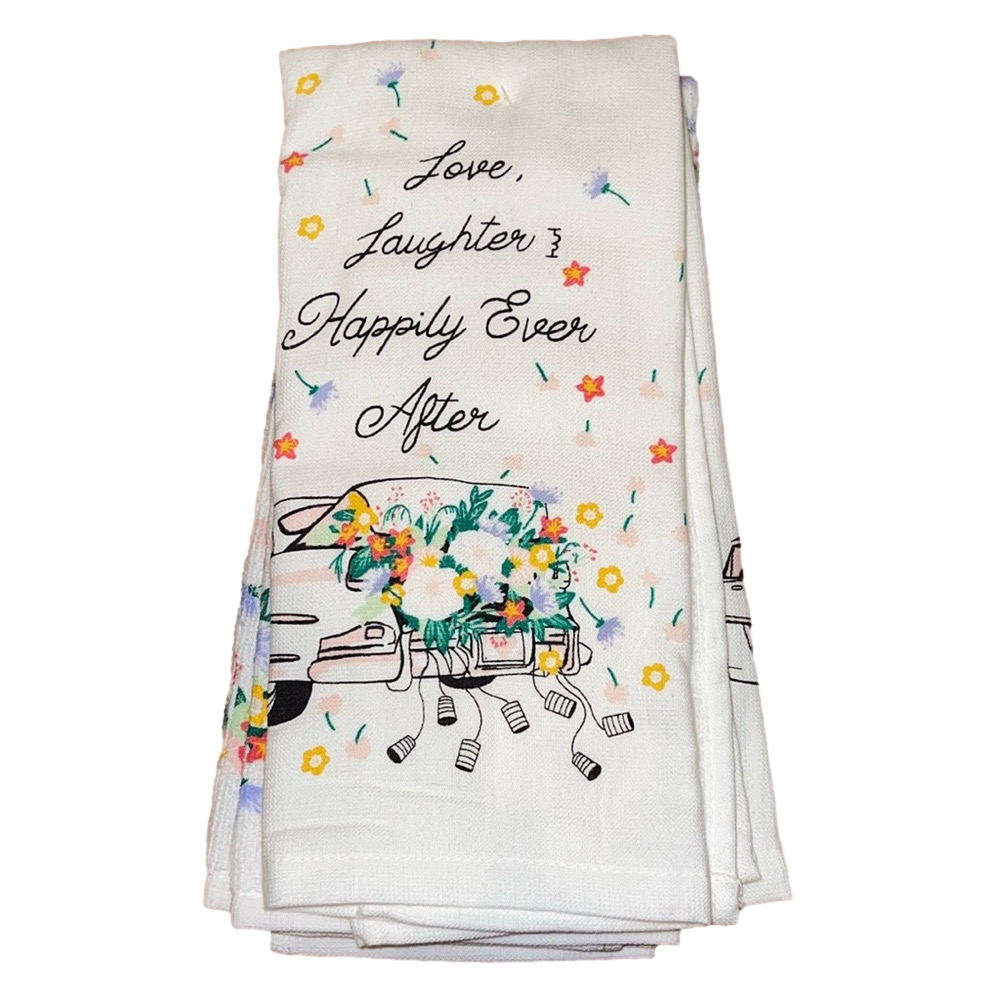 NWT wedding dish kitchen towels